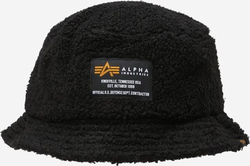 ALPHA INDUSTRIES Hat in Black