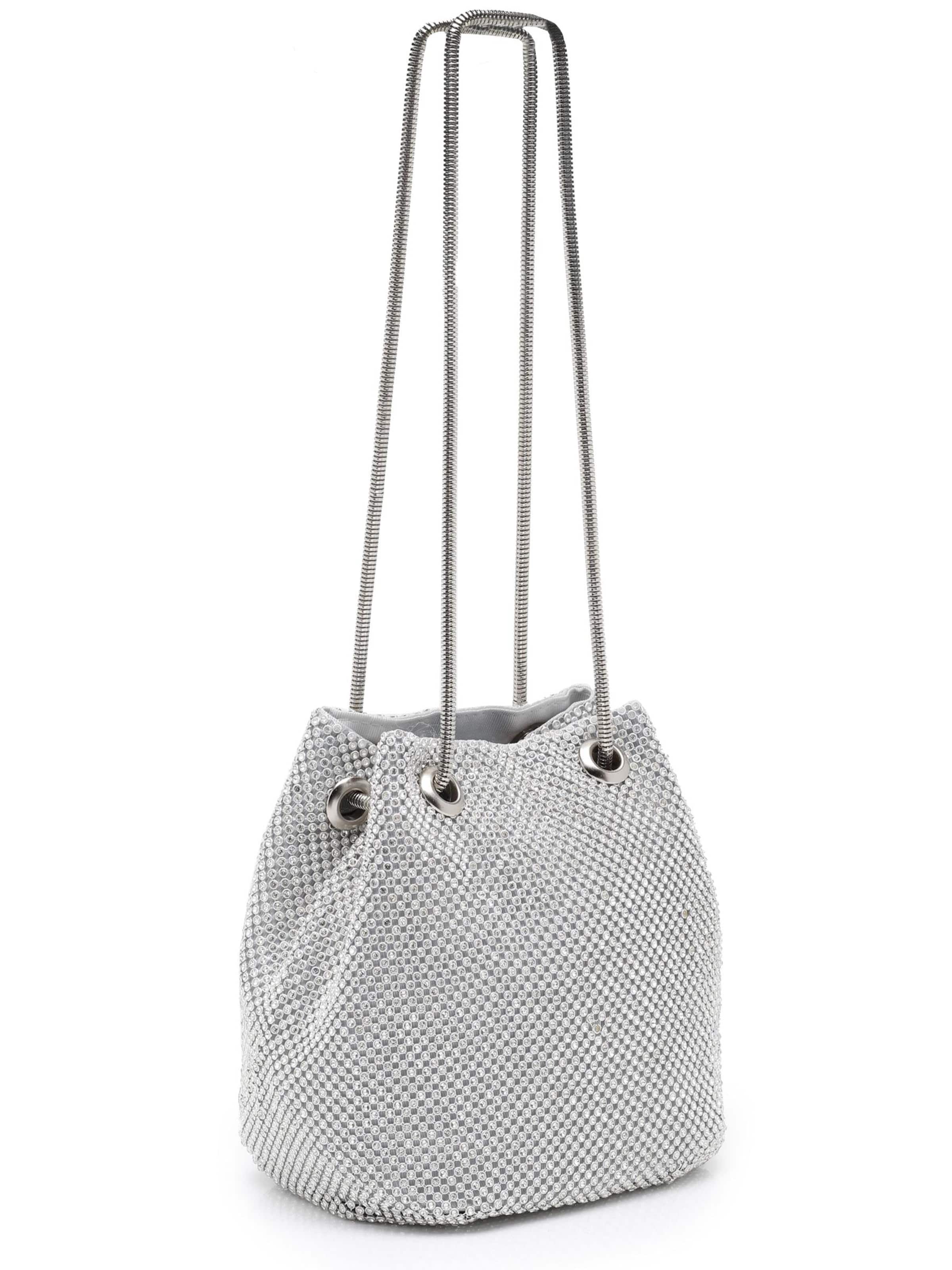 AVANT-GARDE PARIS Handtas 'Calviera' in Zilver