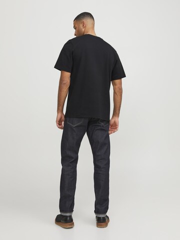R.D.D. ROYAL DENIM DIVISION Koszulka 'LUCA' w kolorze czarny