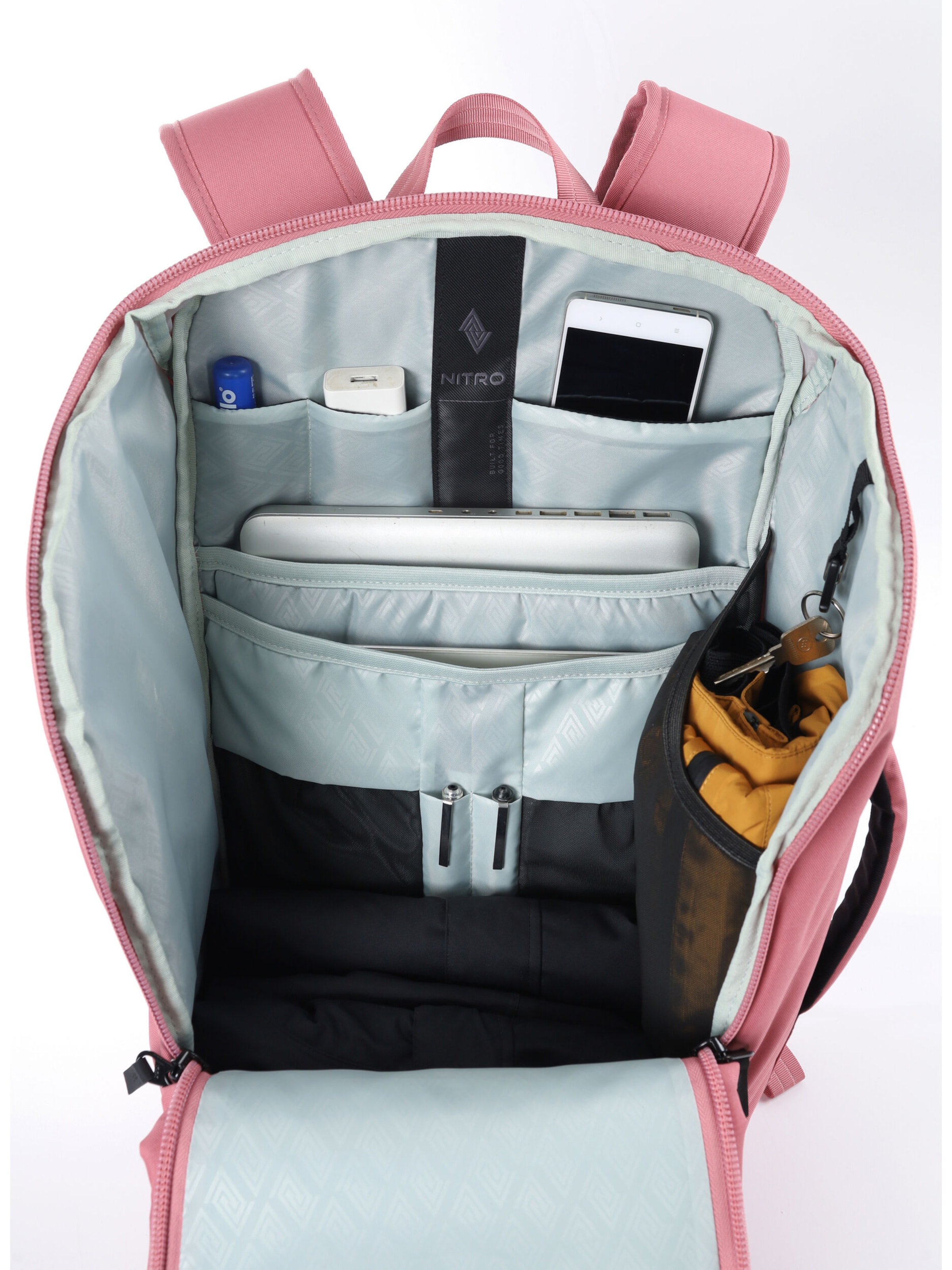Sac à dos 'Tagesrucksack NIKURO TRAVELER' NITRO en rouge