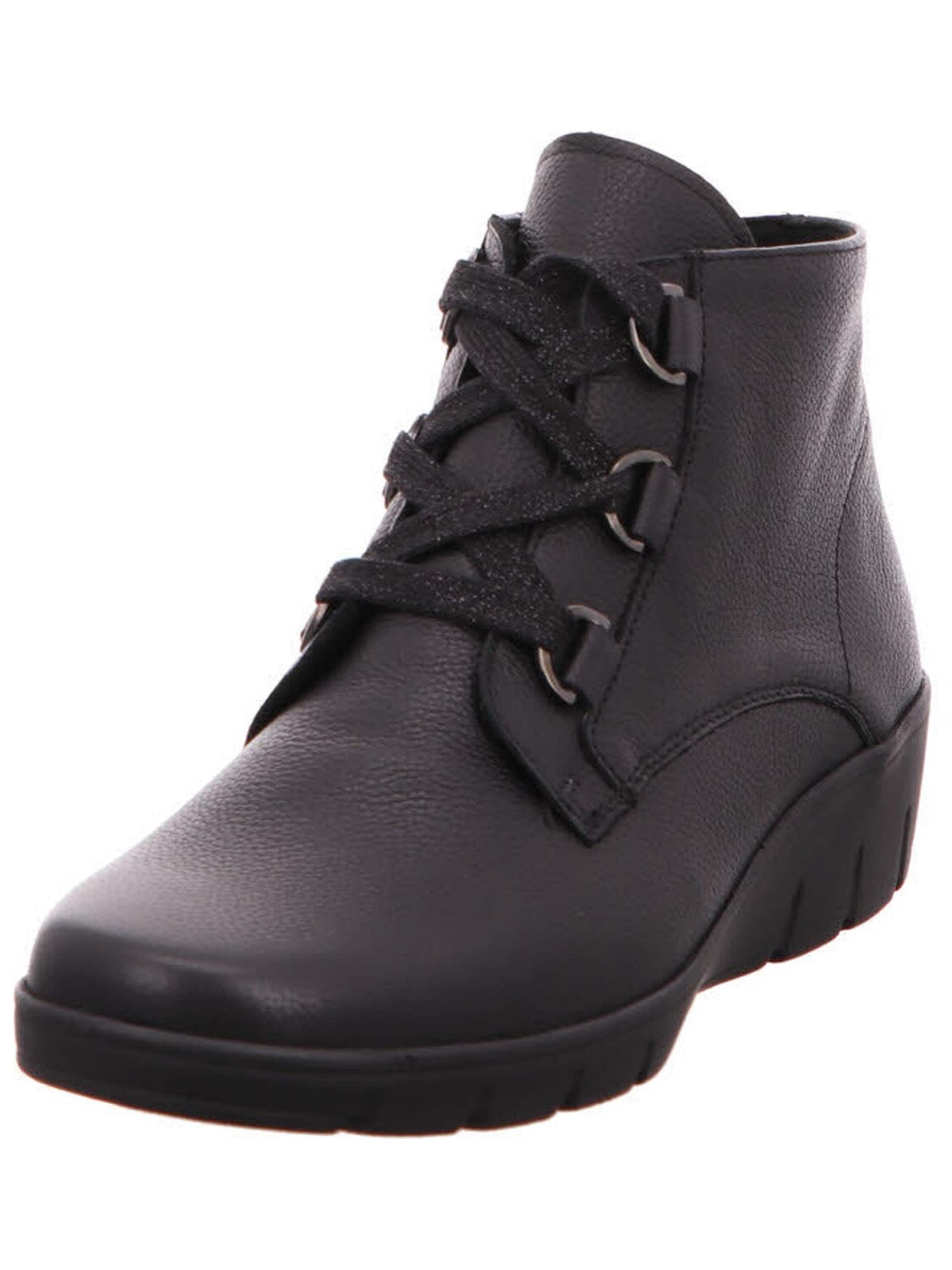SEMLER Boots 'Stiefelette Damen J76353011/001 Echtleder in schwarz' in Zwart: voorkant