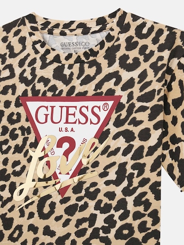 GUESS T-Shirt in Beige