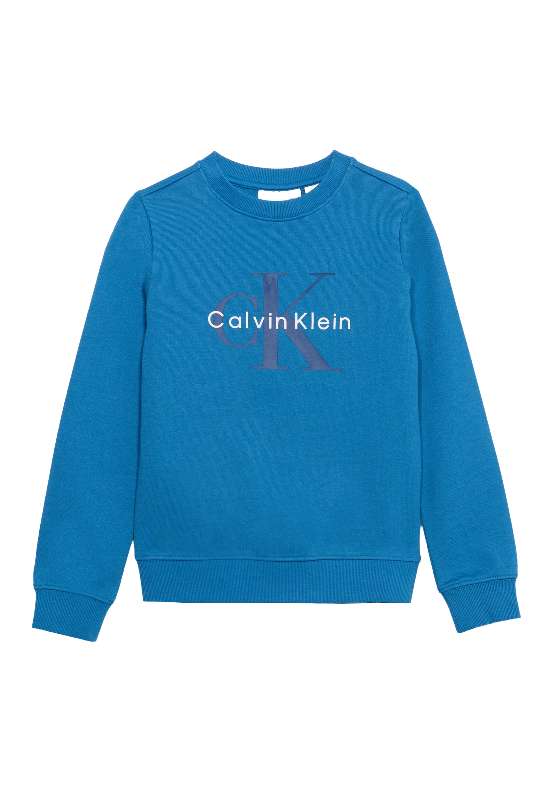Calvin Klein Jeans - Sudadera en azul: frente