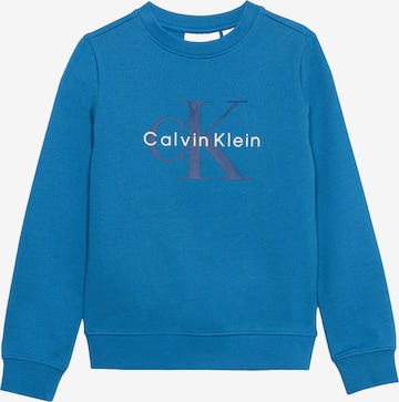 Calvin Klein Jeans - Sudadera en azul: frente