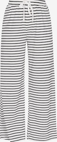 balta SANIKA Plačios klešnės Kelnės 'Fashion Look': priekis