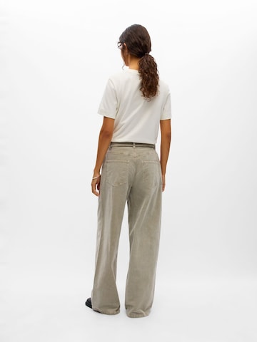 OBJECT - Pierna ancha Pantalón 'OBJRosie' en beige