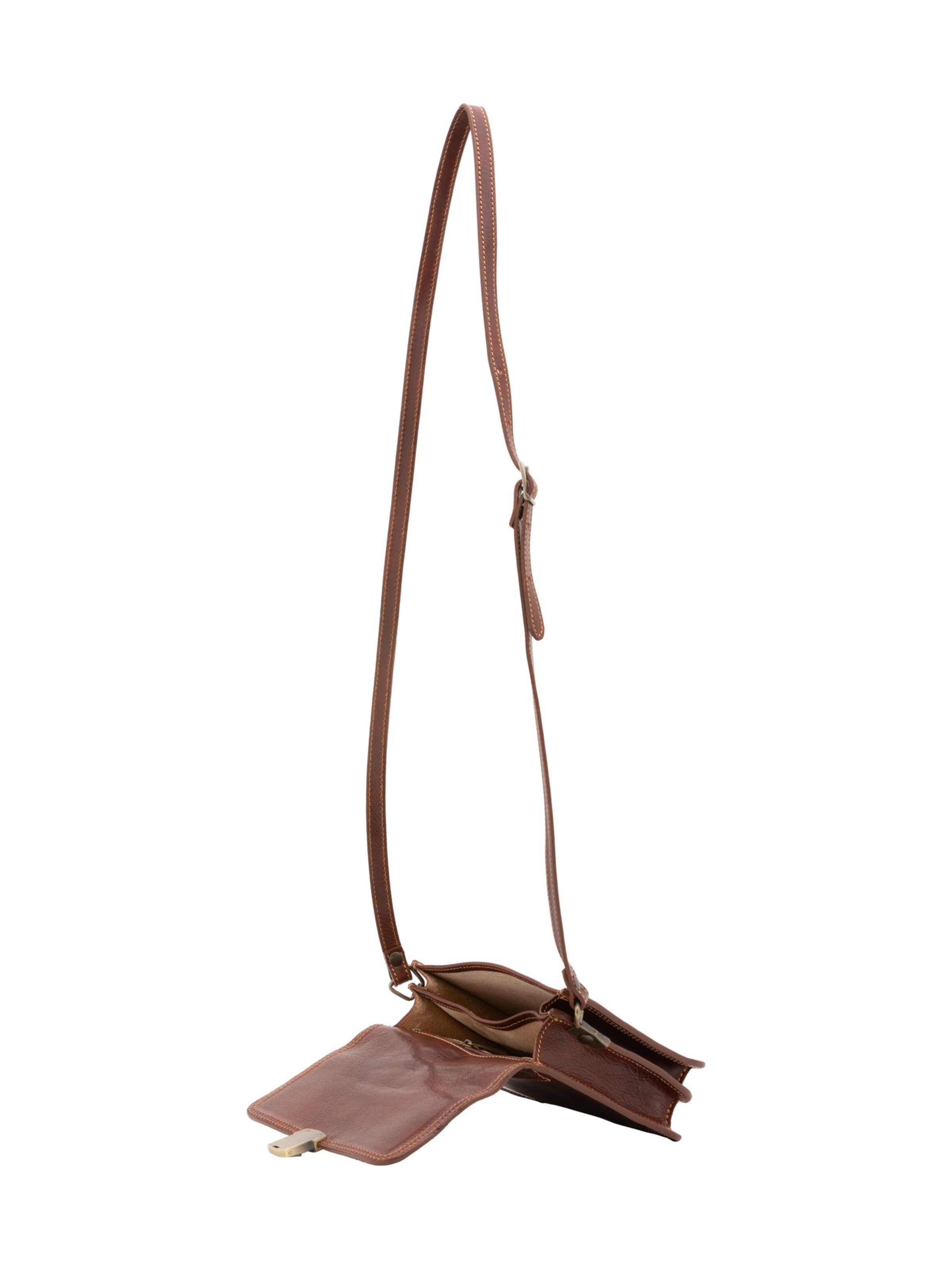 Borsa a tracolla di Viola Castellani in marrone