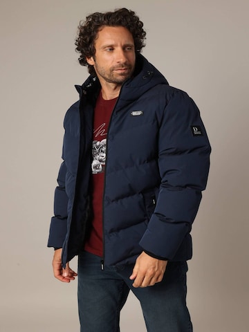 Veste d’hiver 'Interest' Deeluxe en bleu : devant