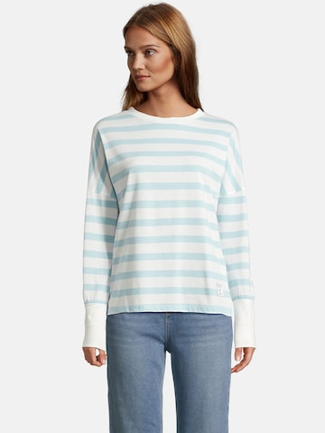 salzhaut Shirt 'Kluet' in Blauw: voorkant
