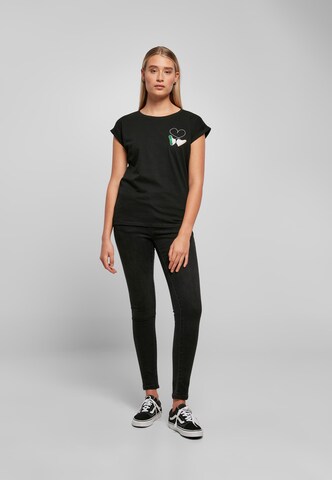 Mister Tee Shirt 'Kicks Love' in Black
