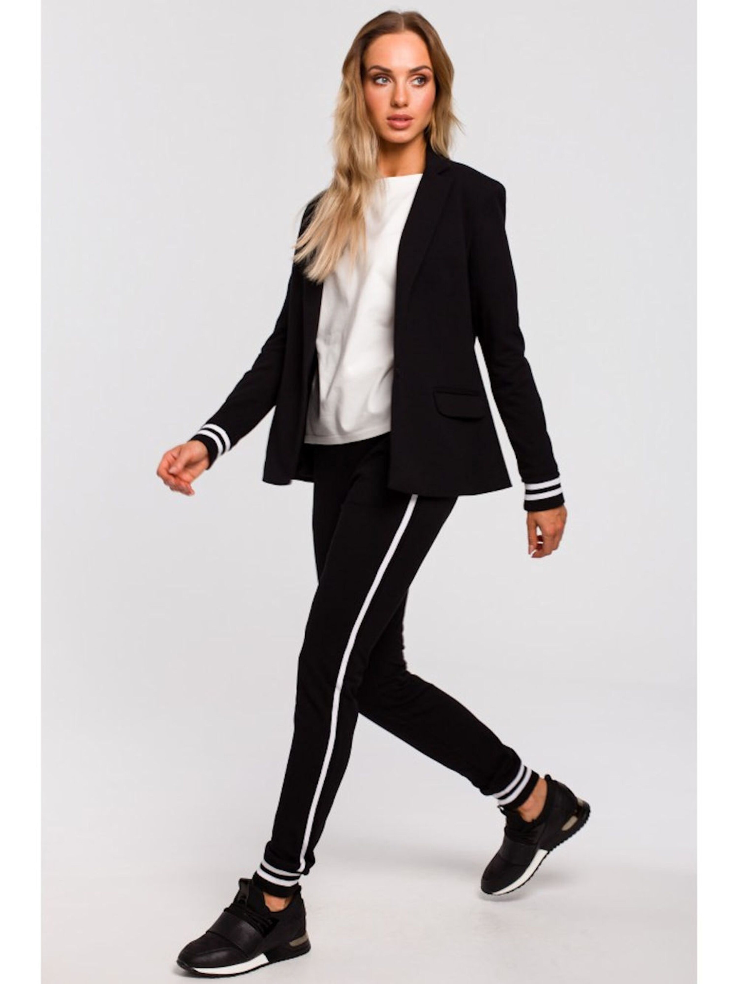 Numoco Blazer 'Sportliche Eleganz'‌‌‌‌‌‌ in Schwarz