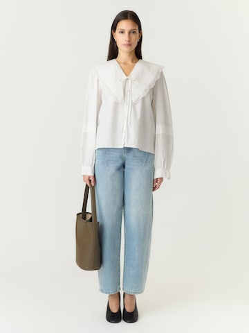 YAS - Blusa 'DOLORA' en blanco
