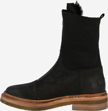 SHABBIES AMSTERDAM Ankle Boots in Black