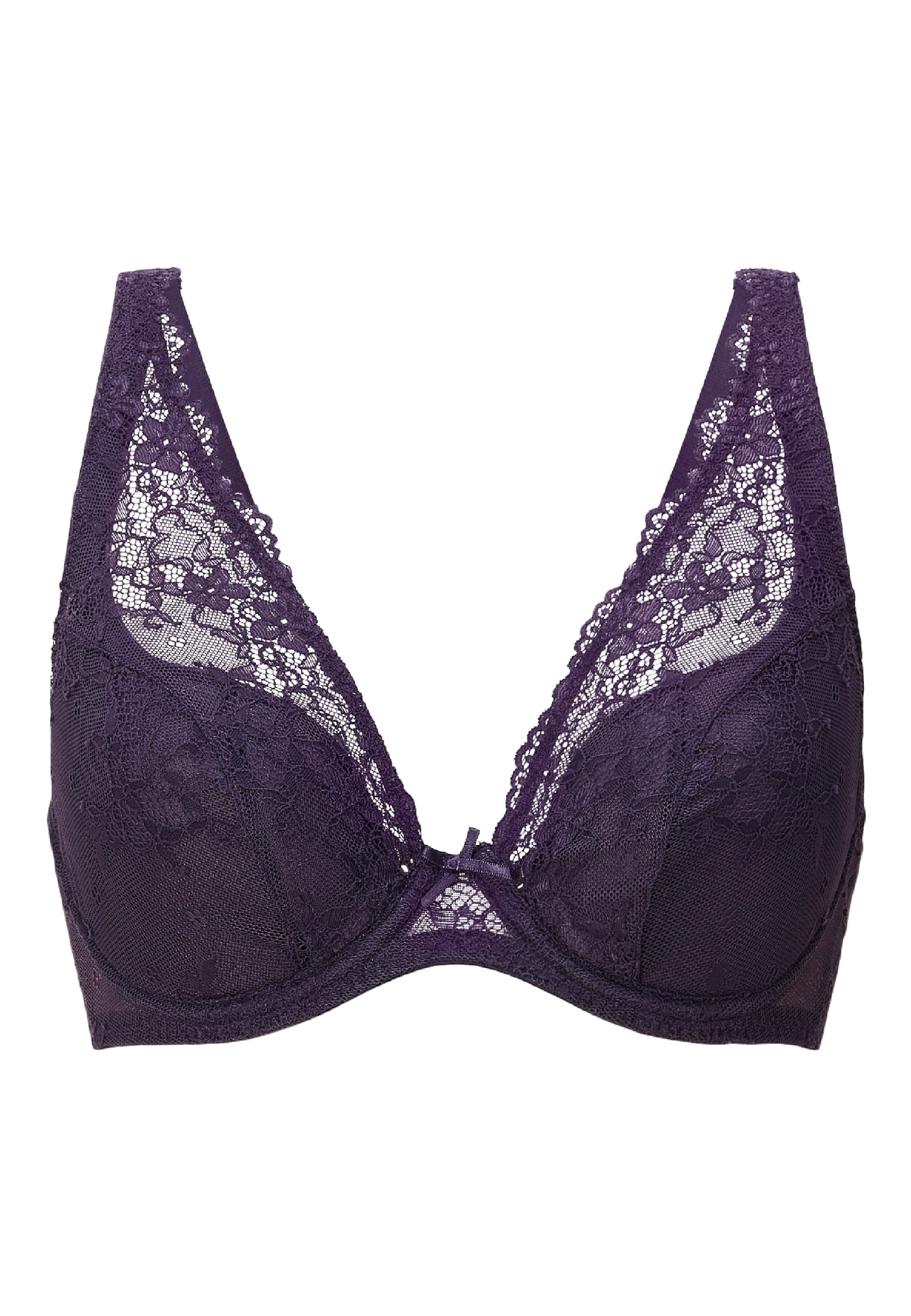 Triangle Soutien-gorge LingaDore en violet : devant