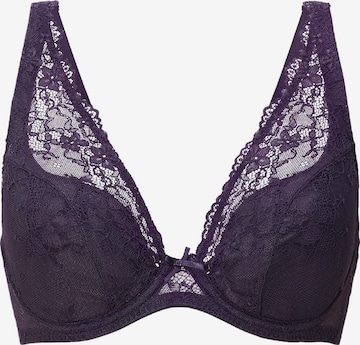Soutien-gorge LingaDore en violet : devant