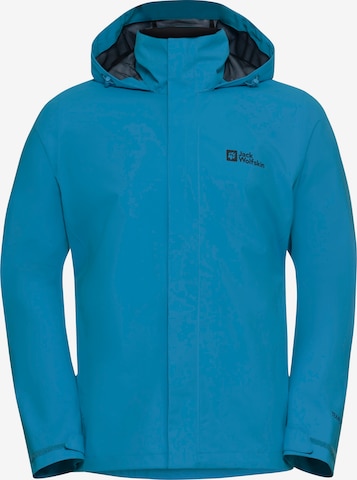 JACK WOLFSKIN Outdoorjacke in Blau: Vorderseite