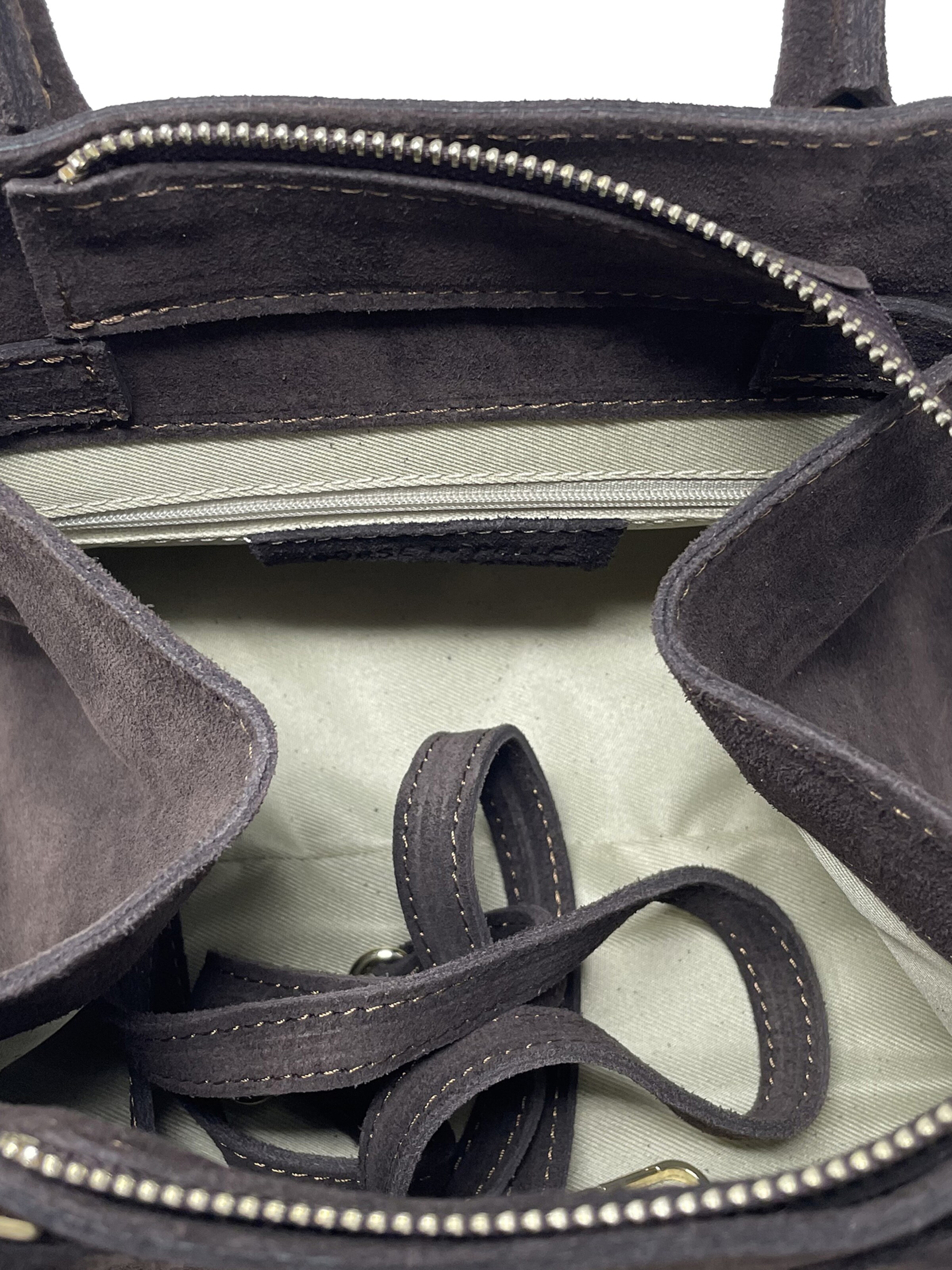 CHICCA BORSE Handtas in Bruin