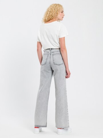 CROSS JEANS Wide Leg Jeans in Grau