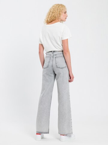 Cross Jeans Wide leg Jeans in Grey