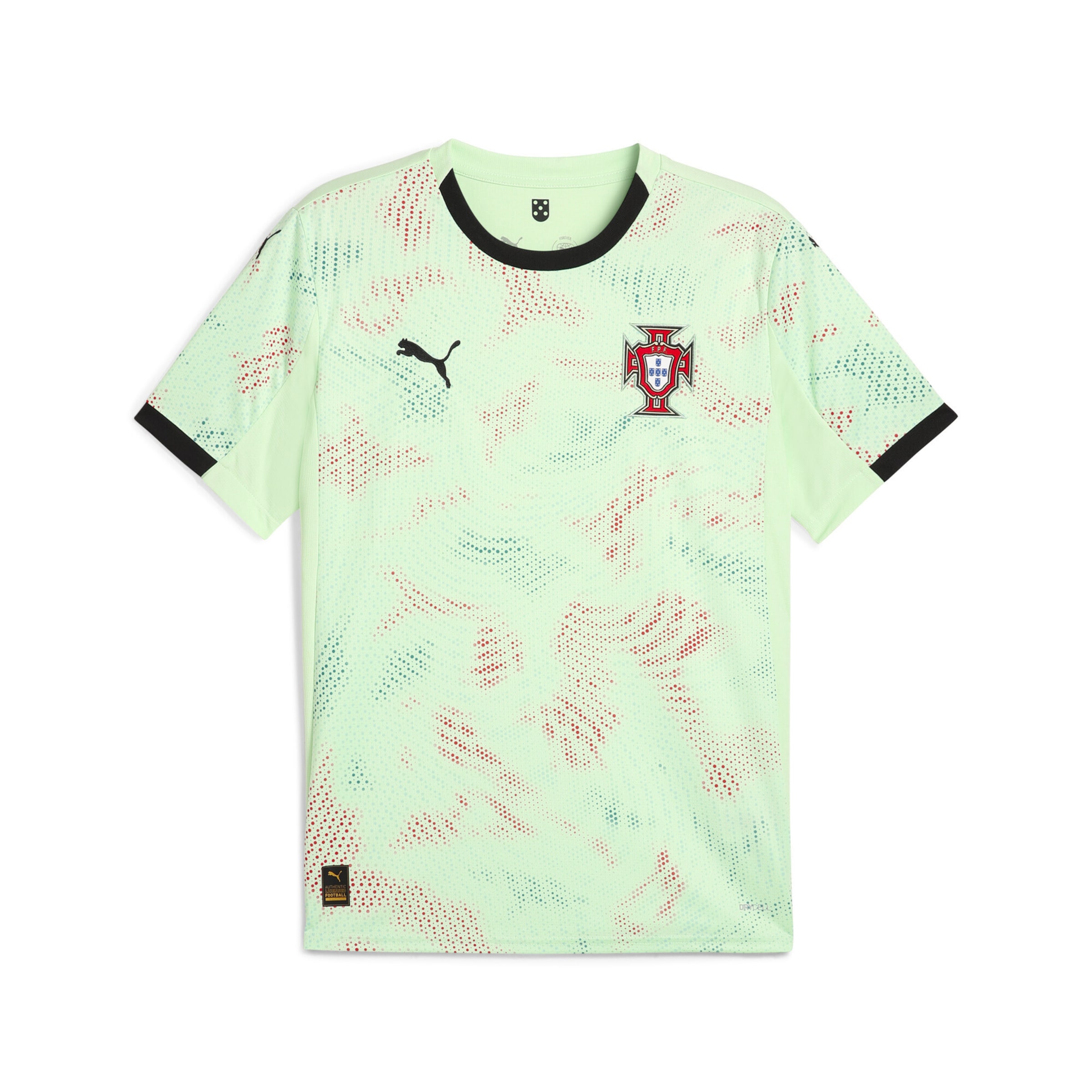 PUMA Trikot 'Portugal Team 2025' in Grün: Vorderseite