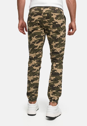 INDICODE JEANS Regular Chino trousers 'Fields' in Green