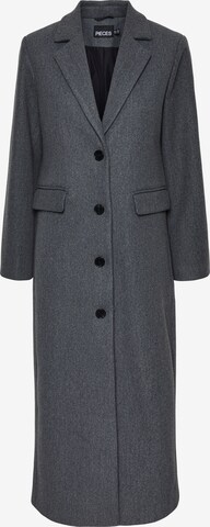 Manteau mi-saison PIECES en gris : devant