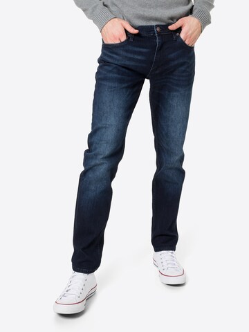 s.Oliver Slimfit Jeans 'York' in Blauw: voorkant