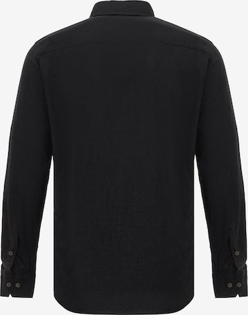 Chemise 'CH199' CIPO & BAXX en noir : devant
