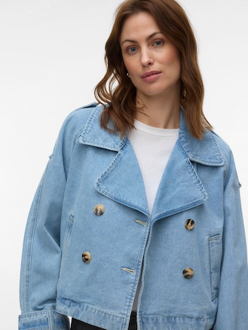 VERO MODA Between-Seasons Coat 'VMLelou' in Blue