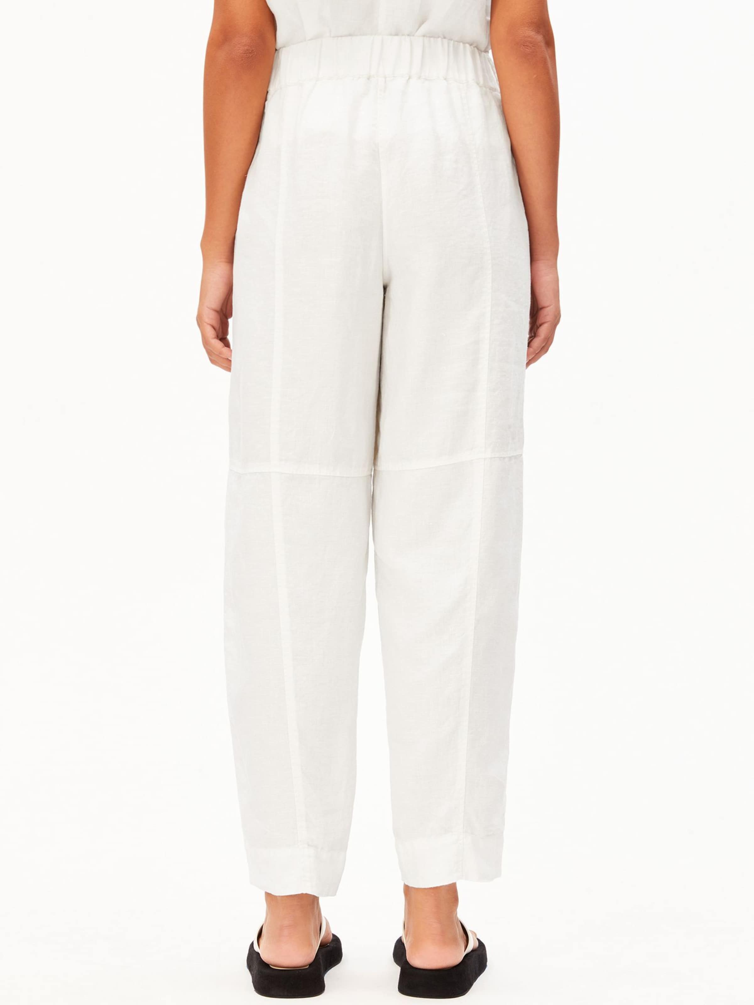 ARMEDANGELS Loosefit Broek in Wit