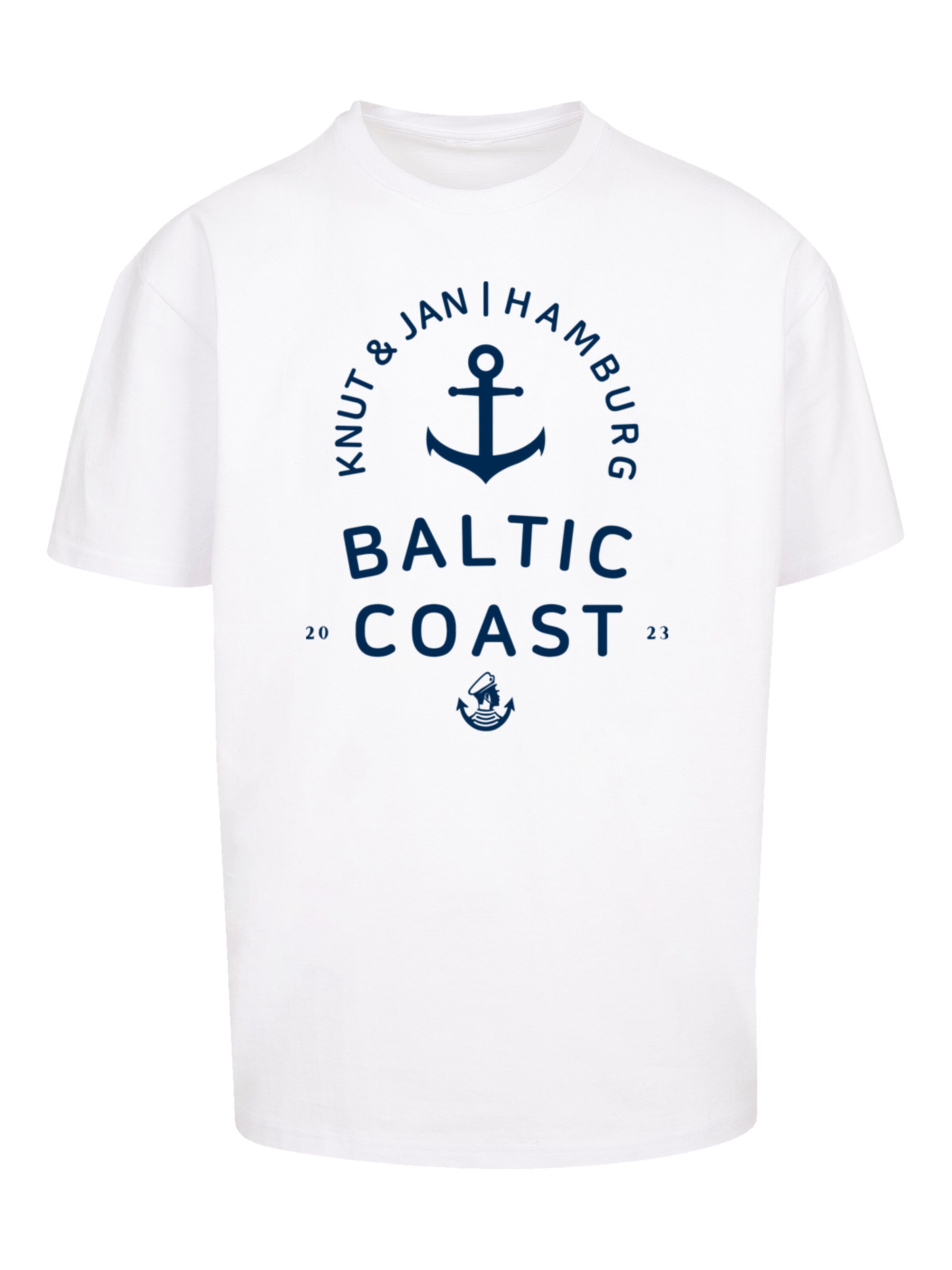 T-Shirt F4NT4STIC en blanc : devant