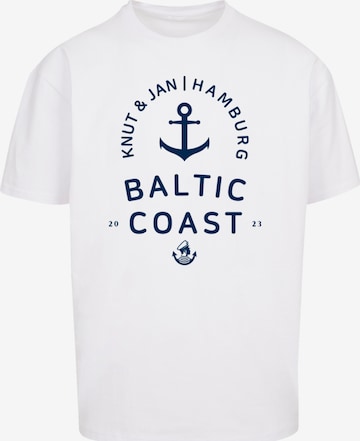 T-Shirt F4NT4STIC en blanc : devant