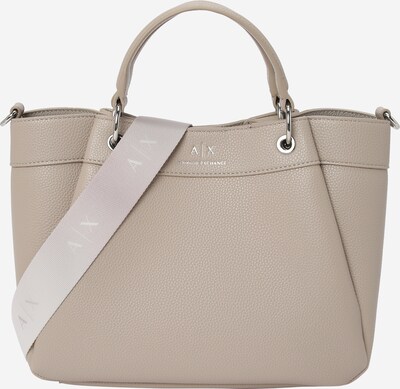 ARMANI EXCHANGE Håndtaske i beige / sølv, Produktvisning