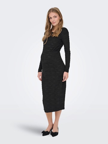 Only Maternity Dress 'OLMSINE' in Black: front