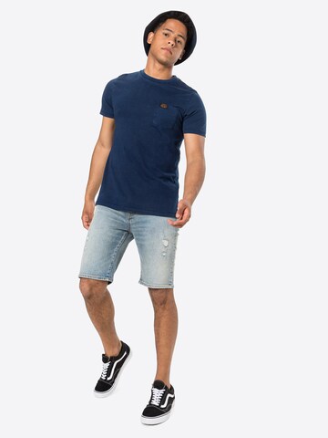 Effilé T-Shirt Superdry en bleu