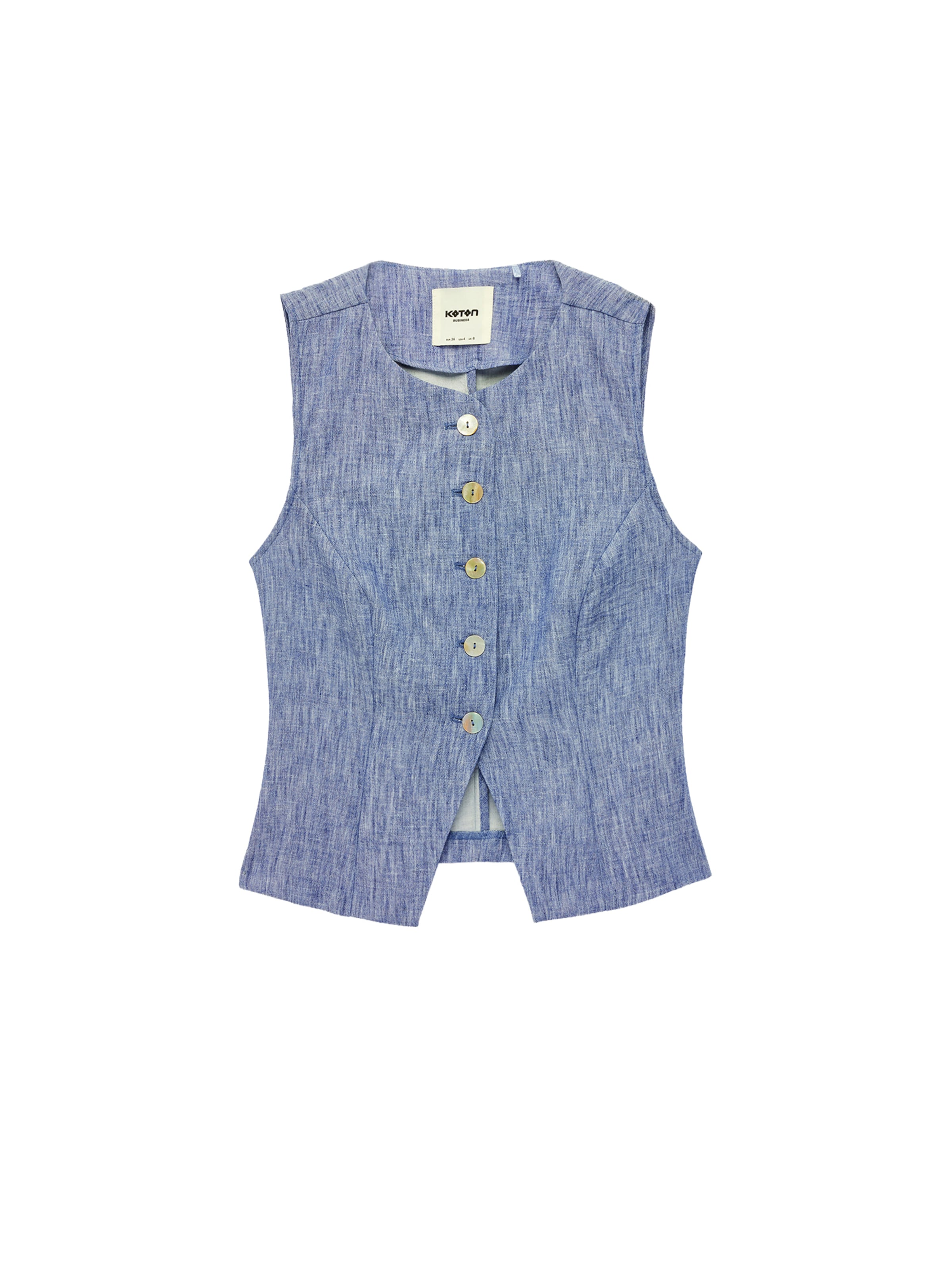 Koton Bodywarmer in Blauw: voorkant