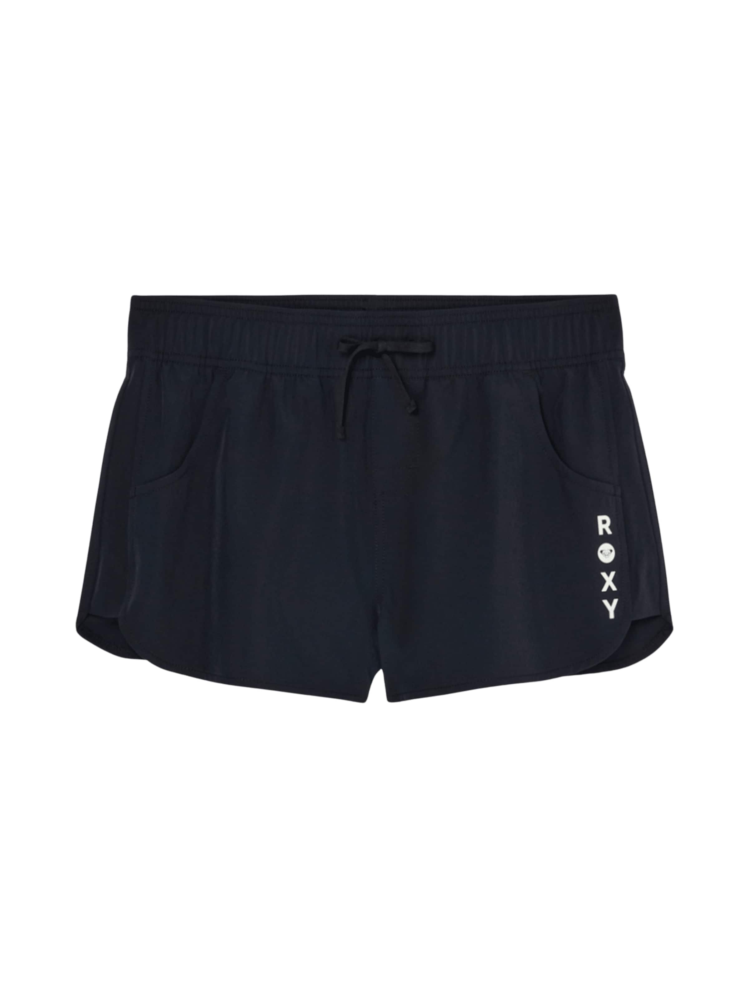 ROXY Regular Boardshorts 'Wave 2' in Zwart: voorkant
