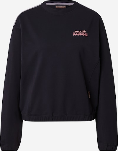 NAPAPIJRI Sweatshirt 'KEITH' in grau / rosé / altrosa / schwarz, Produktansicht