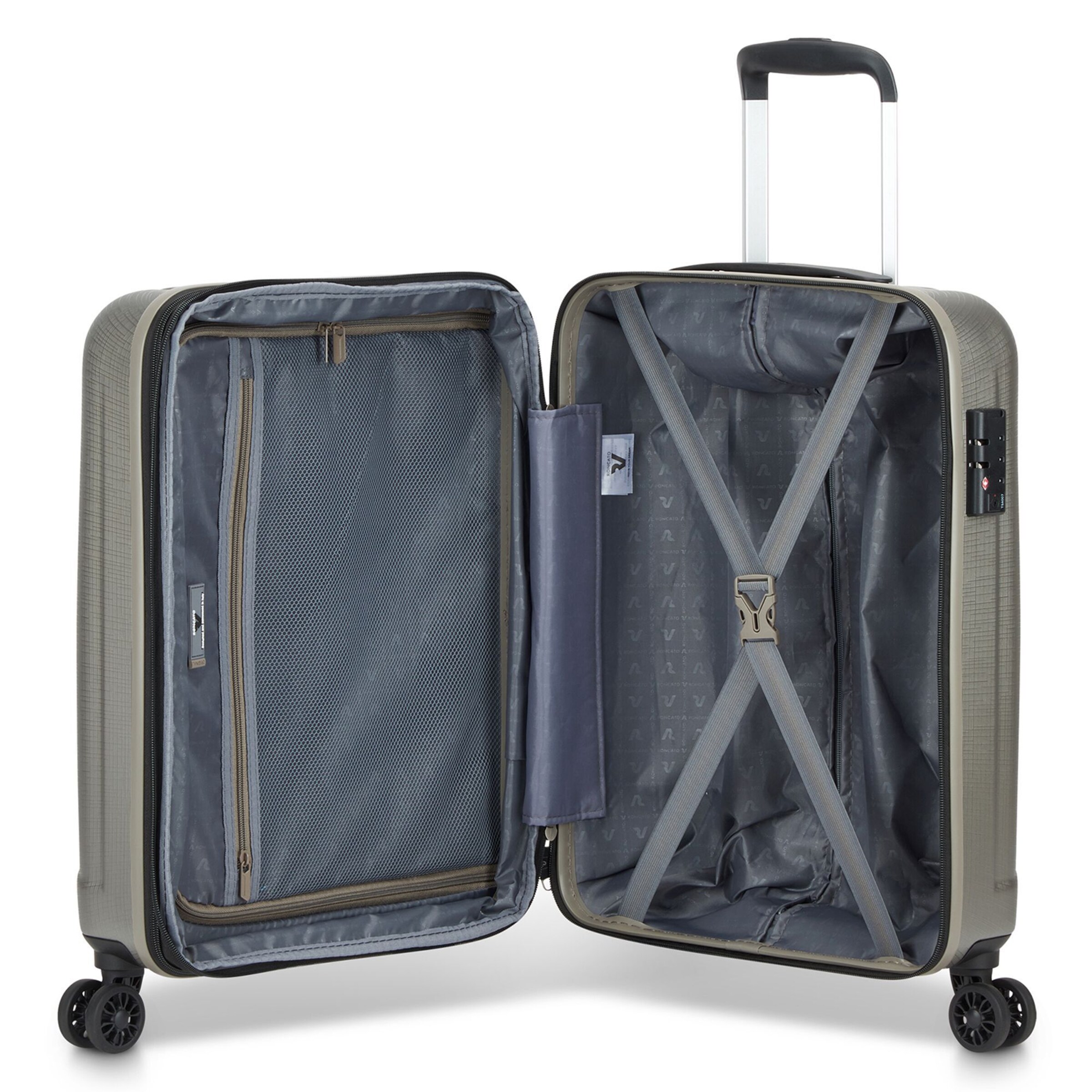 Roncato Trolley 'Kinetic 2.0' in Silber