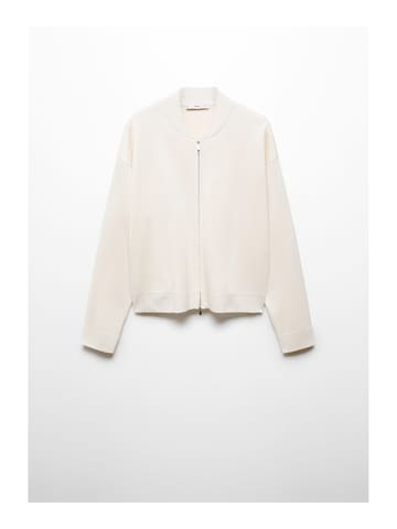 MANGO Cardigan 'Paris' i beige: forside