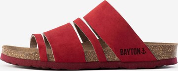 Bayton - Zapatos abiertos 'Leiria' en rojo: frente