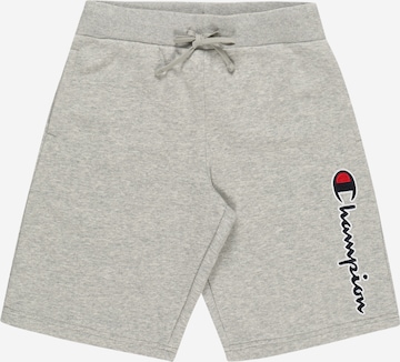 regular Pantaloni di Champion Authentic Athletic Apparel in grigio: frontale