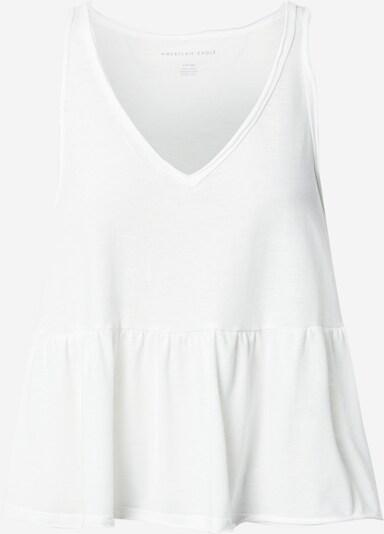 American Eagle Topp 'PEPLUM SOLIDS' valge, Tootevaade