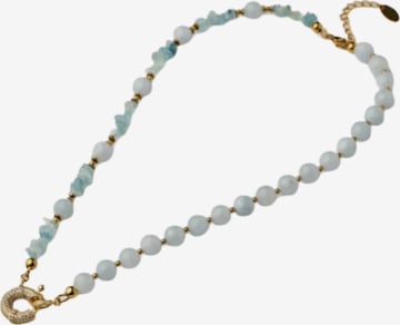 THE GEM STORIES JEWELRY Ketju värissä sininen: etupuoli