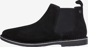 JACK & JONES Chelsea boots in Black: front