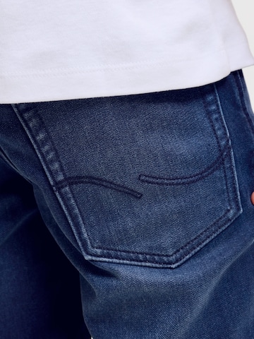Jack & Jones Junior Slimfit Kavbojke 'JJIGlenn JJOriginal' | modra barva