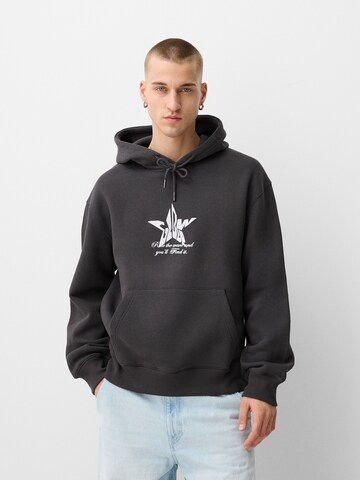 Bershka Sweatshirt in Grey