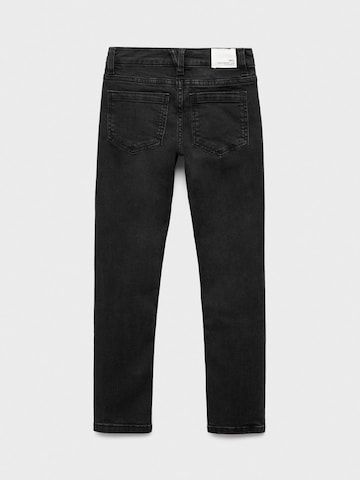 MANGO KIDS Skinny Džíny – černá