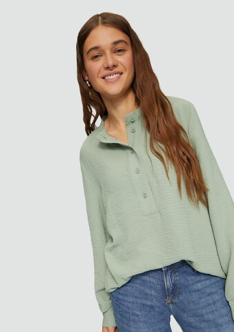 QS Bluse in Grün