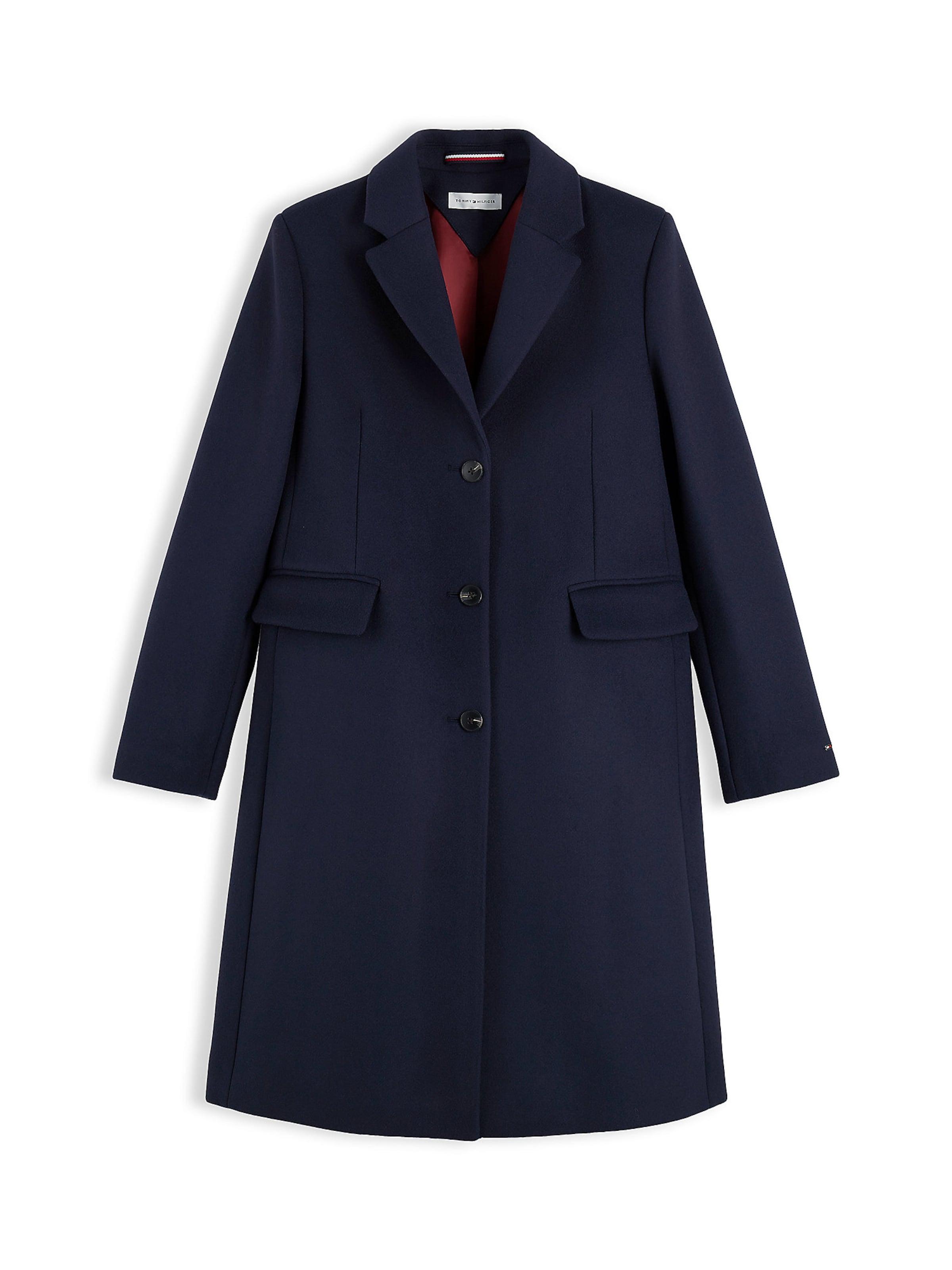 TOMMY HILFIGER Átmeneti kabátok - kék: elől